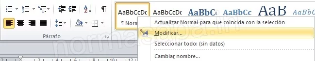 Descargar plantillas de Normas APA en Word - Normas APA